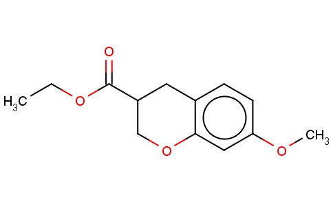 7-METHOXY-CHROMAN-3-CARBOXYLIC ACID ETHYL ESTER